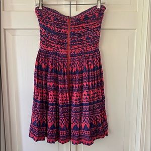 Tracy Reese Strapless Summer Dress